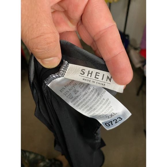 Shein size 2xl women black sexy lace babydoll 0723 - Picture 5 of 6